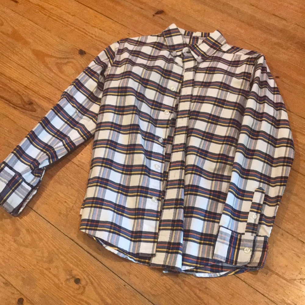 Lands end boys button down